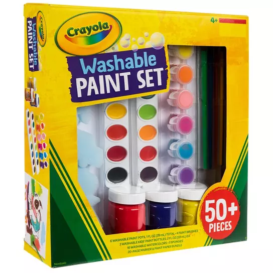 Crayola Washable Paint Set - 54 Pieces, Hobby Lobby